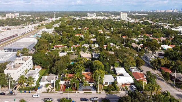 bird's eye view featuring a view of city