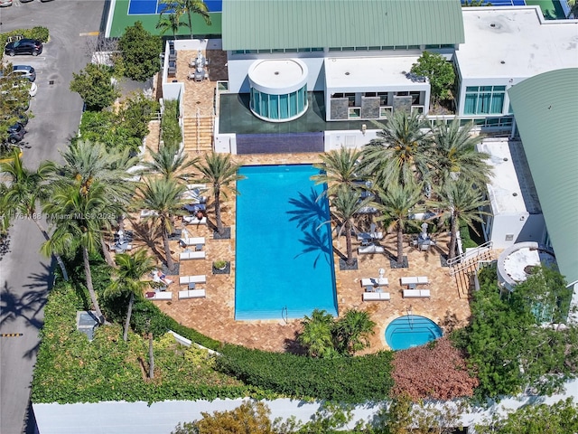 3301 NE 183rd St Unit Ph04, Aventura, FL 33160 - drone / aerial view of a pool