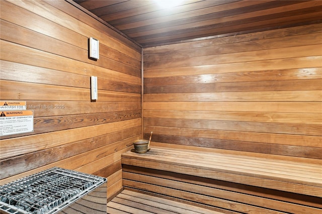 3301 NE 183rd St Unit Ph04, Aventura, FL 33160 - sauna featuring wood walls