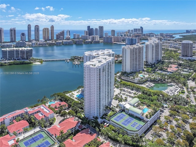 3301 NE 183rd St Unit Ph04, Aventura, FL 33160 - bird's eye view of skyline and a large body of water
