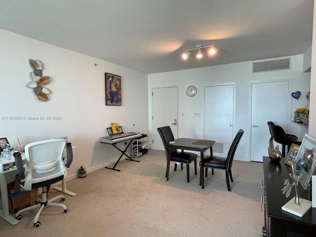 9066 SW 73rd Ct Unit 1002, Miami, FL 33156 - dining area featuring light colored carpet