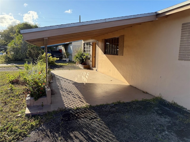 view of patio