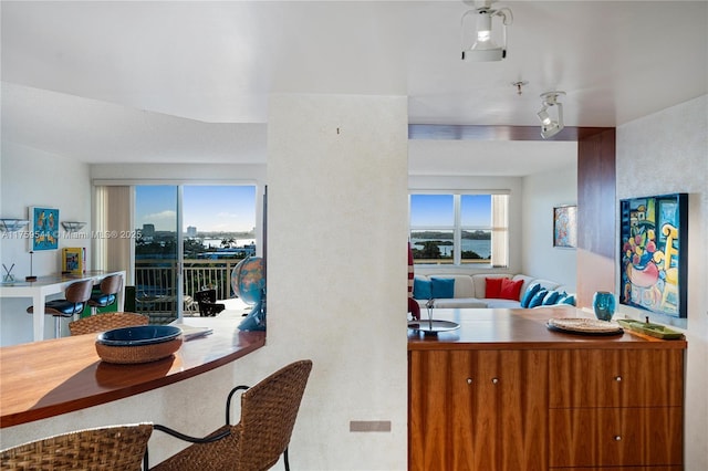 view of dining room