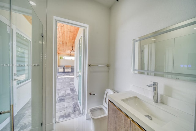 601SW 13th St, Cape Coral, FL 33991 - bathroom with toilet and vanity