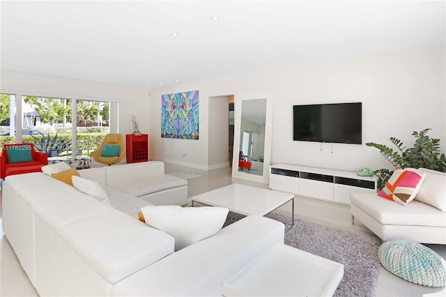 952 Hollywood Blvd, Hollywood, FL 33019 - living room featuring baseboards