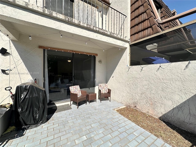 view of patio / terrace with grilling area