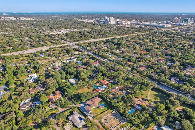 aerial view