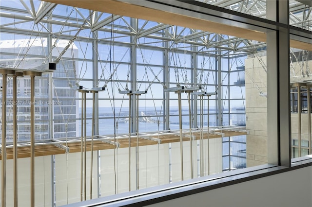 details with a water view
