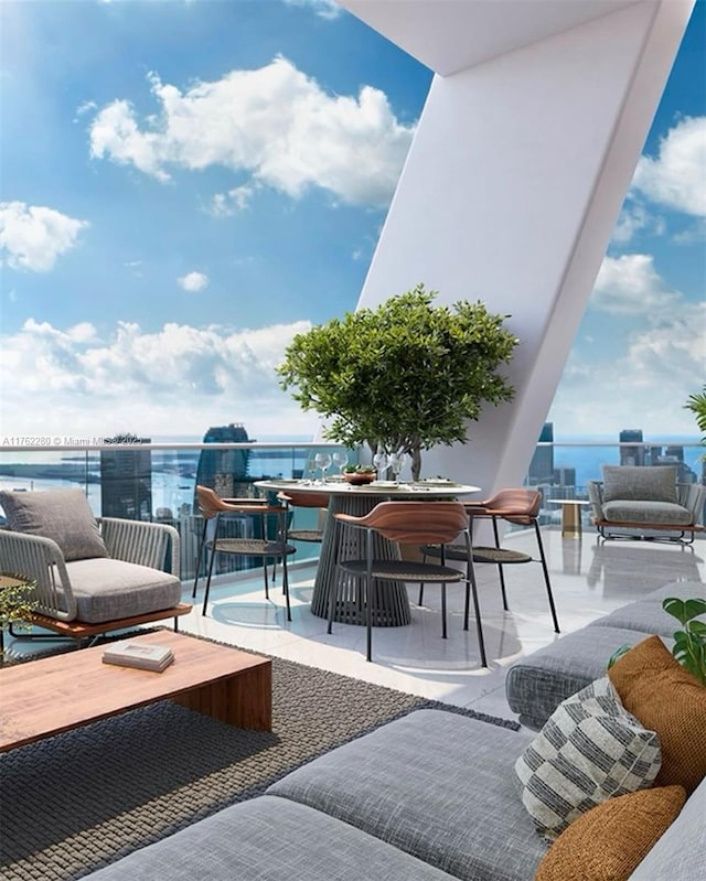 555 N Miami Ave Unit 4912, Miami, FL 33136 - view of balcony