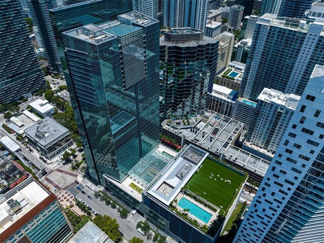 1395 Brickell Ave Unit 3403, Miami, FL 33131 - birds eye view of property