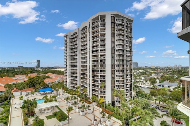 view of property featuring a view of city