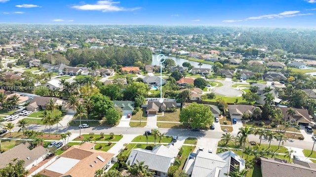 birds eye view of property featuring a residential view