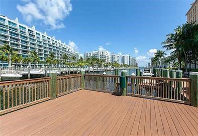 deck featuring a city view