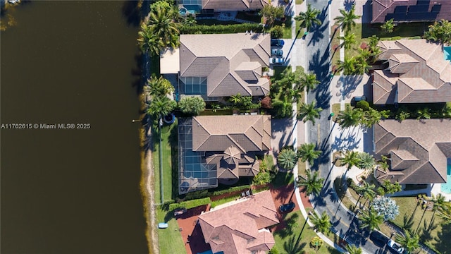 bird's eye view featuring a residential view