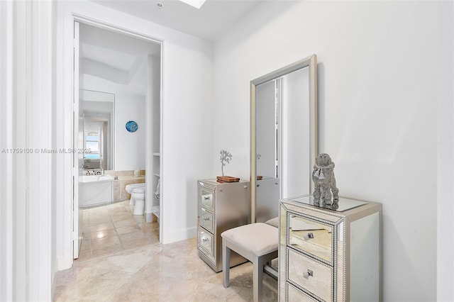 18201 Collins Ave Unit 4404, Sunny Isles Beach, FL 33160 - hall with light tile patterned flooring
