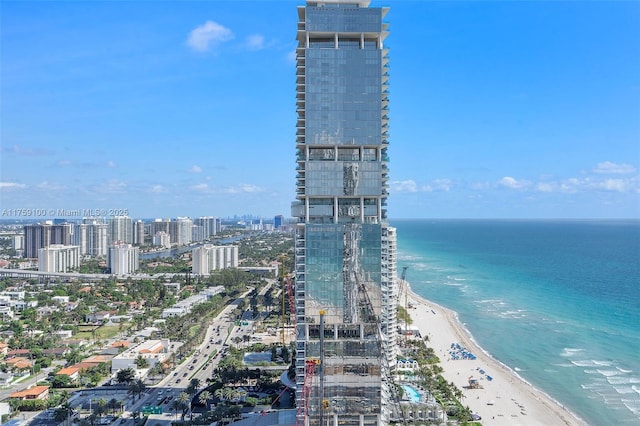 18201 Collins Ave Unit 4404, Sunny Isles Beach, FL 33160 - view of urban area featuring expansive beach