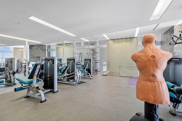 18201 Collins Ave Unit 4404, Sunny Isles Beach, FL 33160 - view of gym
