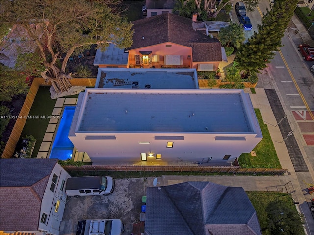 drone / aerial view