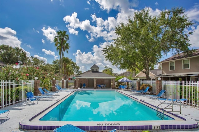 12140 Bruceton Way Unit 102, Orlando, FL 32828 - pool featuring fence and a patio