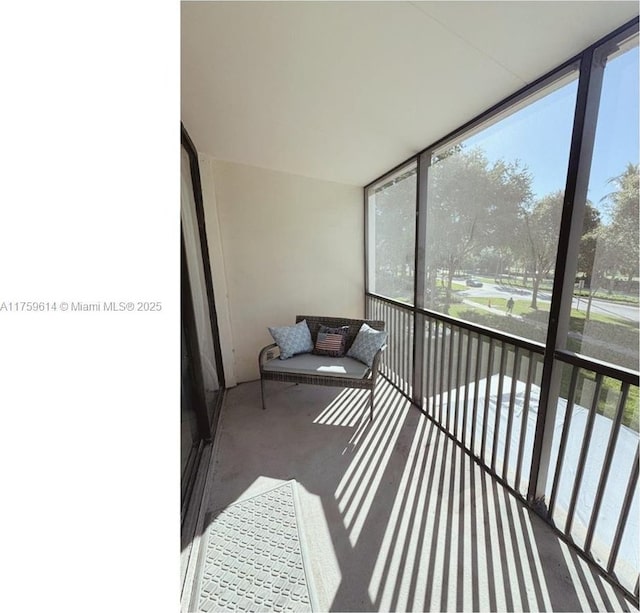 3101 N Country Club Dr Unit 209, Aventura, FL 33180 - view of unfurnished sunroom