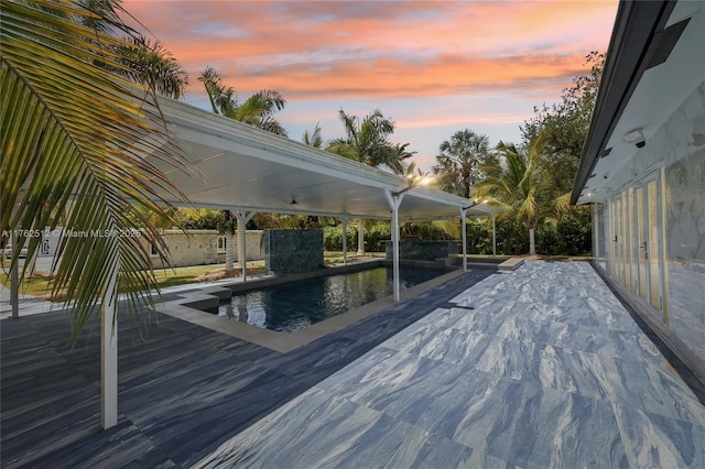 view of pool