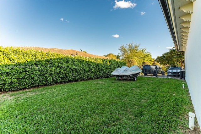 8111 SW 178th St, Palmetto Bay, FL 33157 - view of yard featuring central AC unit and fence