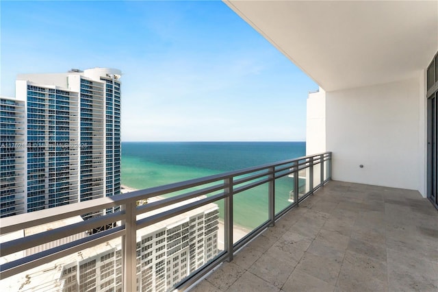3535 S Ocean Dr Unit 2606, Hollywood, FL 33019 - balcony featuring a water view