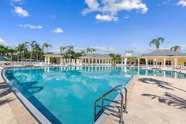 community pool featuring a patio