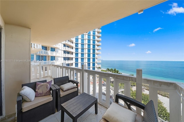 1111 Crandon Blvd Unit B506, Key Biscayne, FL 33149 - balcony featuring a water view