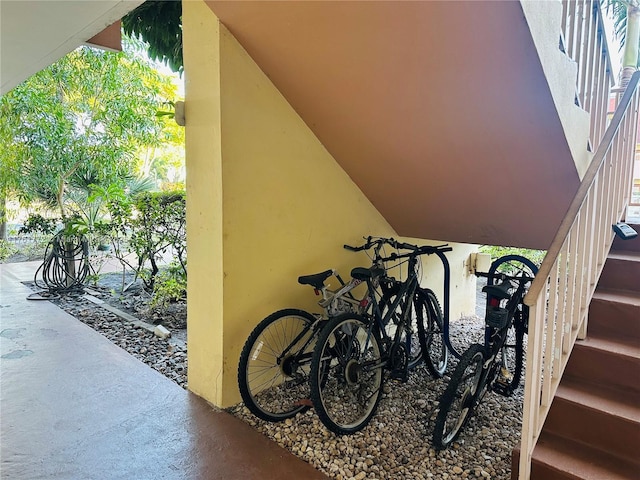 details featuring stucco siding