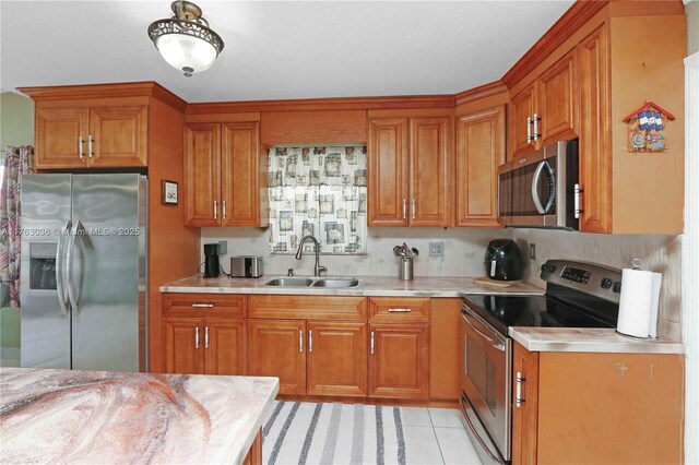116 SW 135th Ave, Miami, FL 33184 - view of property exterior with a gate, a tiled roof, stucco siding, and a garage