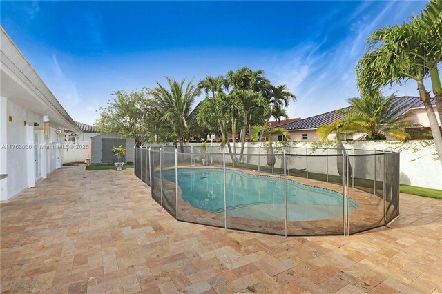 116 SW 135th Ave, Miami, FL 33184 - view of shed with a fenced backyard