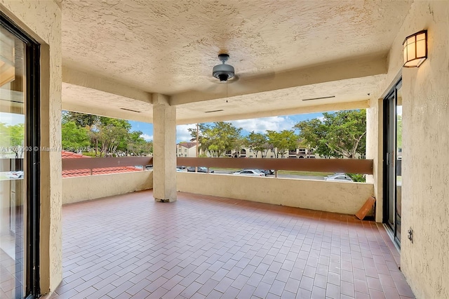 view of patio / terrace featuring a balcony