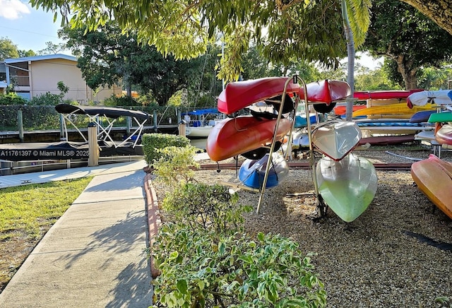 view of jungle gym