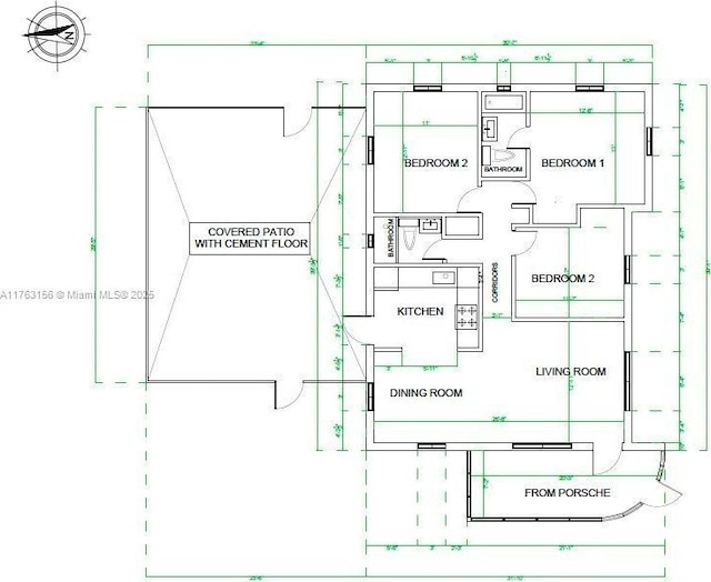 205 Seaman Ave, Opa-Locka, FL 33054 - floor plan