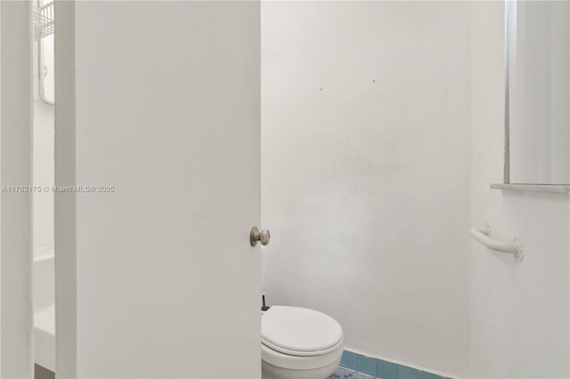 bathroom with toilet