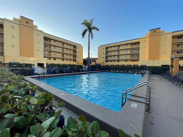 view of community pool