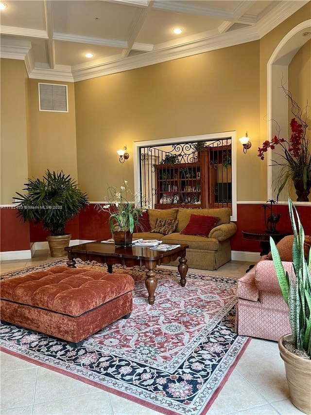 common area featuring visible vents
