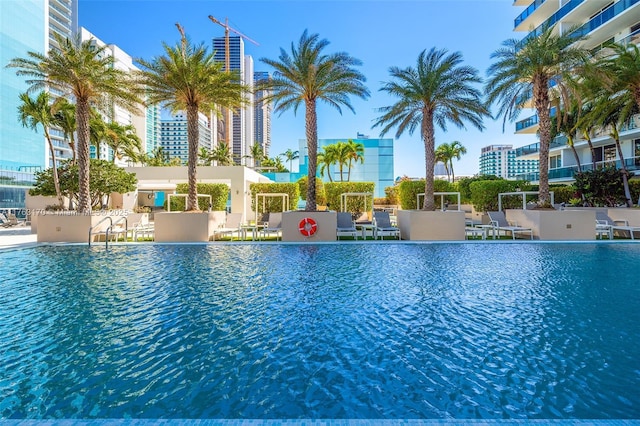 view of swimming pool