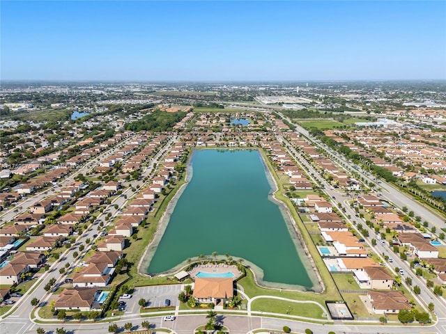2548 SE 1st St, Homestead, FL 33033 - drone / aerial view with a residential view and a water view