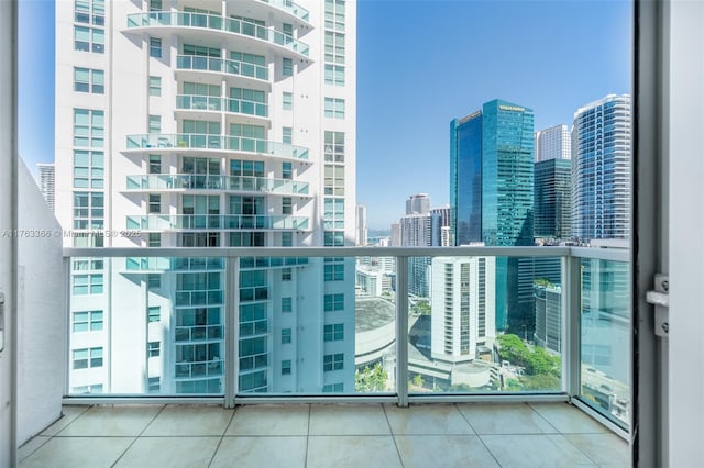 41 SE 5th St Unit 1815, Miami, FL 33131 - balcony featuring a view of city and central AC