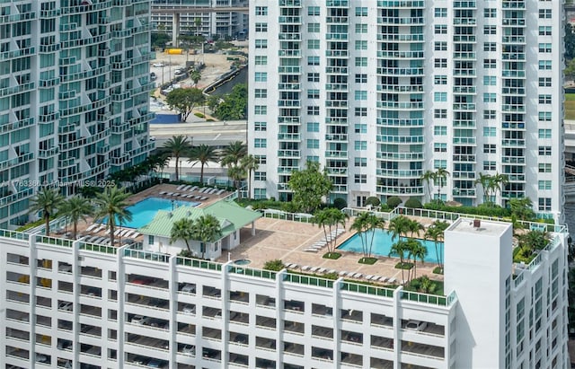 41 SE 5th St Unit 1815, Miami, FL 33131 - view of apartment building / complex with a city view