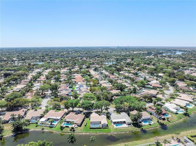 birds eye view of property featuring a residential view