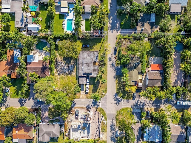 birds eye view of property featuring a residential view