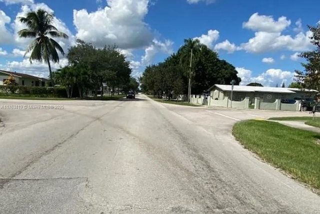 view of street