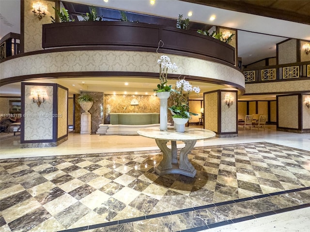 view of common area