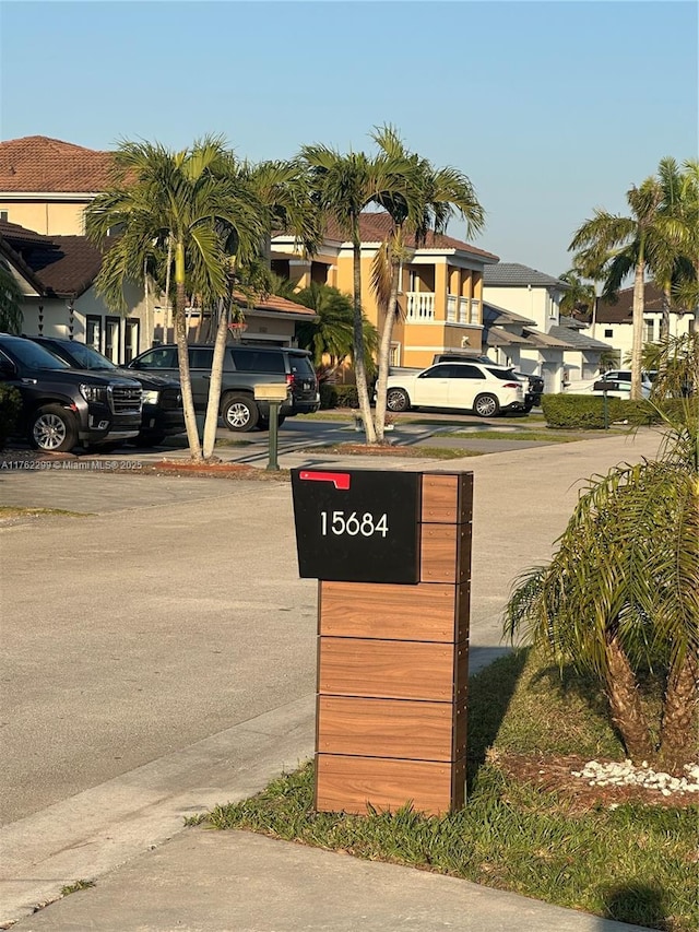 exterior details featuring a residential view