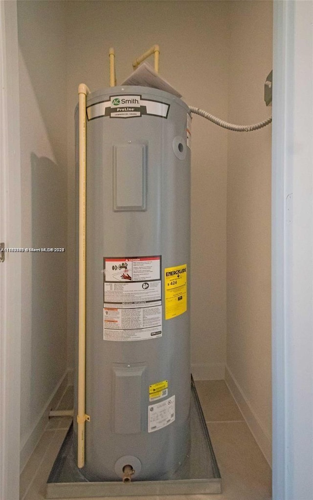 utilities featuring water heater