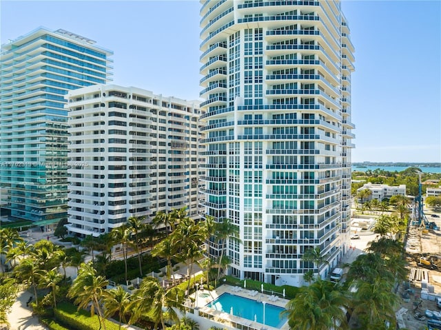 view of property featuring a city view