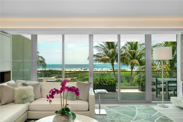 321 Ocean Dr Unit 200, Miami Beach, FL 33139 - interior space featuring a water view